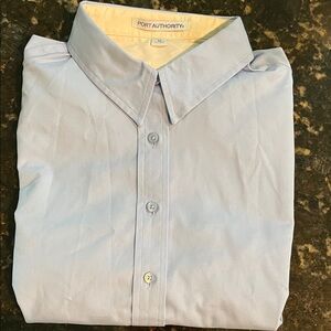 Port Authority Light Blue Kids Button Down Shirt